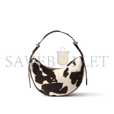 PRADA ARQUÉ PRINTED LEATHER MINI SHOULDER BAG 1BC194 (22.5*18.5*6cm)